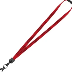 Lanyard with Neck Clasp - 5/8 inch - 32 inches - Large Metal Lobster Claw