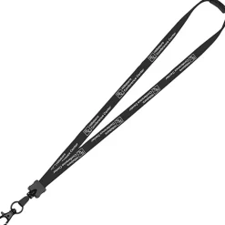 Lanyard with Neck Clasp - 5/8 inch - 32 inches - Large Metal Lobster Claw