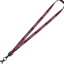 Lanyard with Neck Clasp - 5/8 inch - 32 inches - Large Metal Lobster Claw