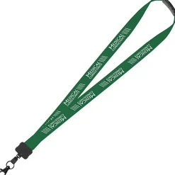 Lanyard with Neck Clasp - 7/8 inch - 32 inches - Large Metal Lobster Claw
