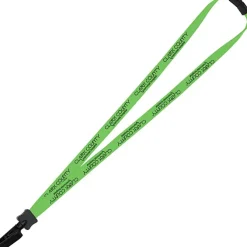 Lanyard with Neck Clasp - 5/8 inch - 32 inches - Plastic Bulldog Clip