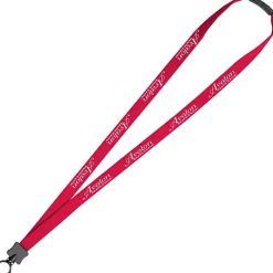 Lanyard with Neck Clasp - 5/8 inch - 32 inches - Plastic O-Ring