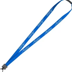 Lanyard with Neck Clasp - 5/8 inch - 32 inches - Plastic O-Ring
