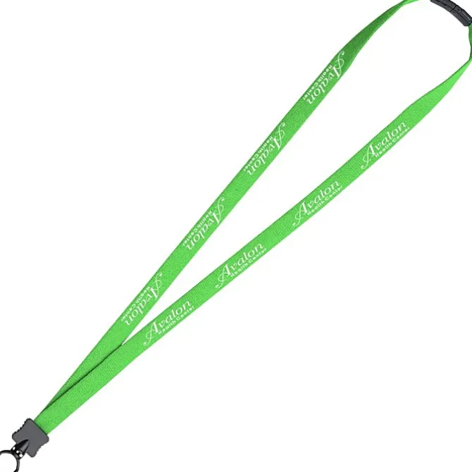 Lanyard with Neck Clasp - 5/8 inch - 32 inches - Plastic O-Ring