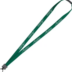 Lanyard with Neck Clasp - 5/8 inch - 32 inches - Plastic O-Ring