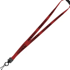 Lanyard with Neck Clasp - 5/8 inch - 32 inches - Metal Swivel Snap Hook - 24 hr