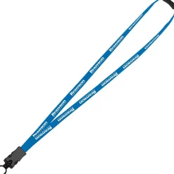 Lanyard with Neck Clasp - 5/8 inch - 32 inches - Snap Buckle Release