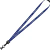 Lanyard with Neck Clasp - 5/8 inch - 32 inches - Large Metal Lobster Claw - 24 hr