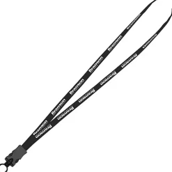 Lanyard with Neck Clasp - 5/8 inch - 32 inches - Snap Buckle Release - 24 hr