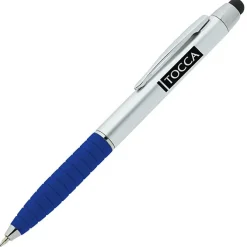 Laos Stylus Twist Pen - Silver