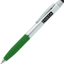 Laos Stylus Twist Pen - Silver - 24 hr