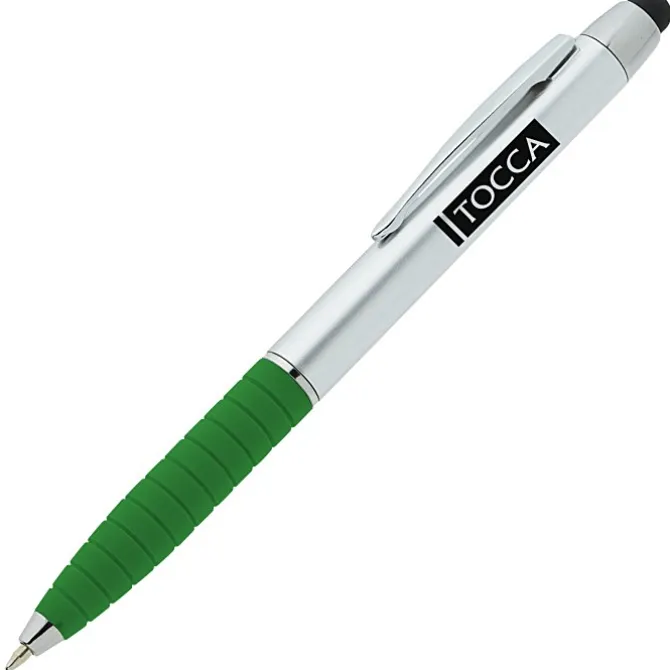 Laos Stylus Twist Pen - Silver - 24 hr