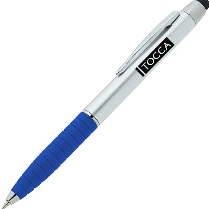 Laos Stylus Twist Pen - Silver - 24 hr
