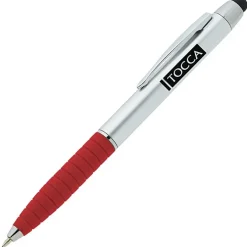 Laos Stylus Twist Pen - Silver - 24 hr