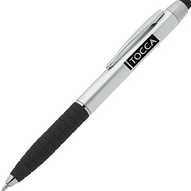 Laos Stylus Twist Pen - Silver - 24 hr