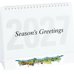 Large Tent-Style Desk Calendar - Full Color