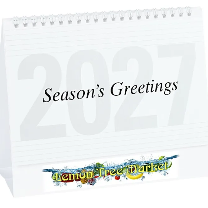 Large Tent-Style Desk Calendar - Full Color