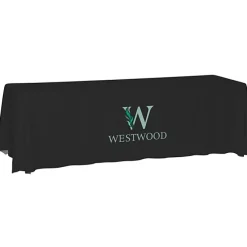 Laser Edge Closed-Back Table Throw - 8 feet