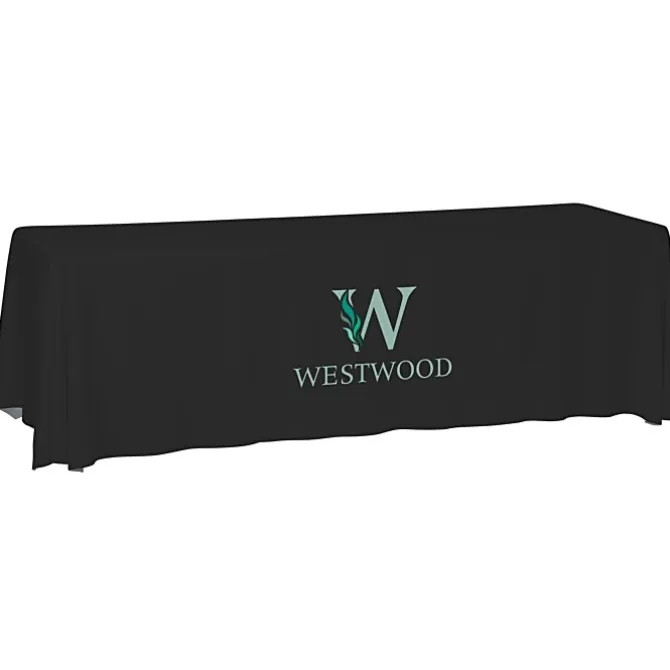 Laser Edge Closed-Back Table Throw - 8 feet