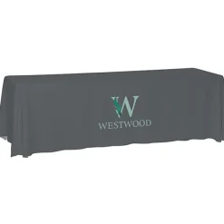 Laser Edge Closed-Back Table Throw - 8 feet