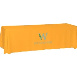 Laser Edge Closed-Back Table Throw - 8 feet