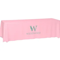 Laser Edge Closed-Back Table Throw - 8 feet