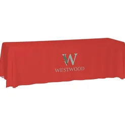 Laser Edge Closed-Back Table Throw - 8 feet