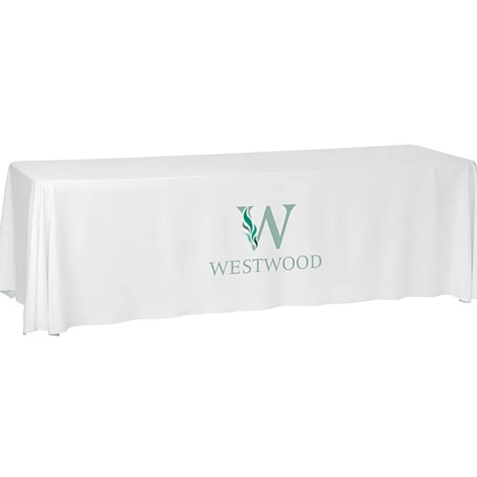 Laser Edge Closed-Back Table Throw - 8 feet