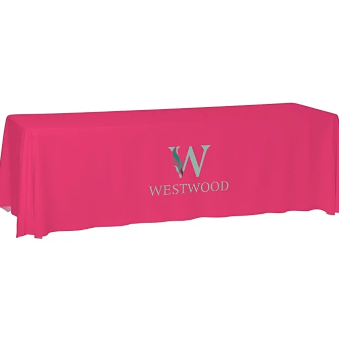 Laser Edge Closed-Back Table Throw - 8 feet