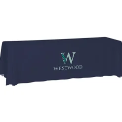 Laser Edge Closed-Back Table Throw - 8 feet