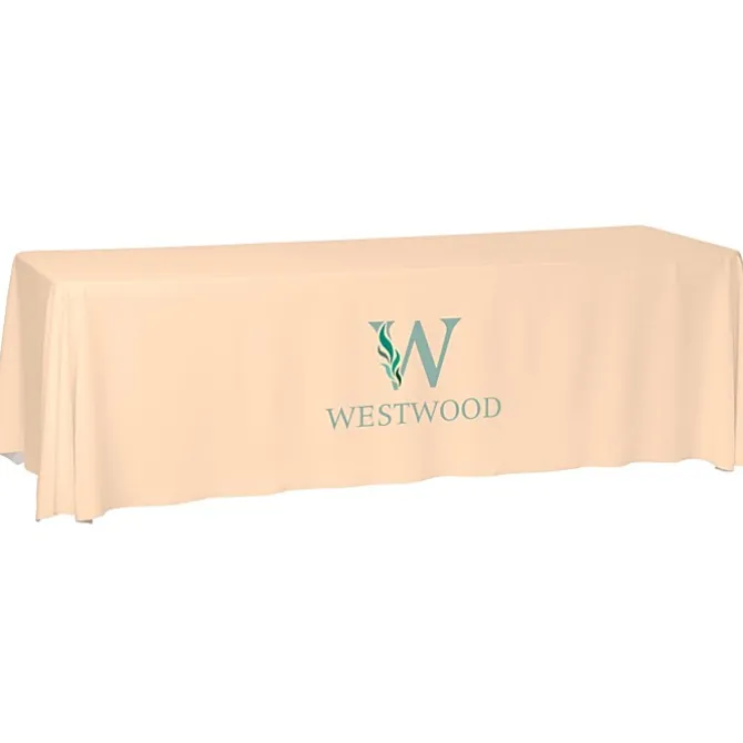 Laser Edge Closed-Back Table Throw - 8 feet