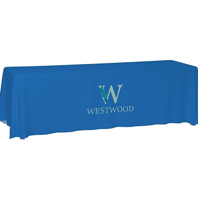 Laser Edge Closed-Back Table Throw - 8 feet