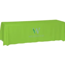 Laser Edge Closed-Back Table Throw - 8 feet