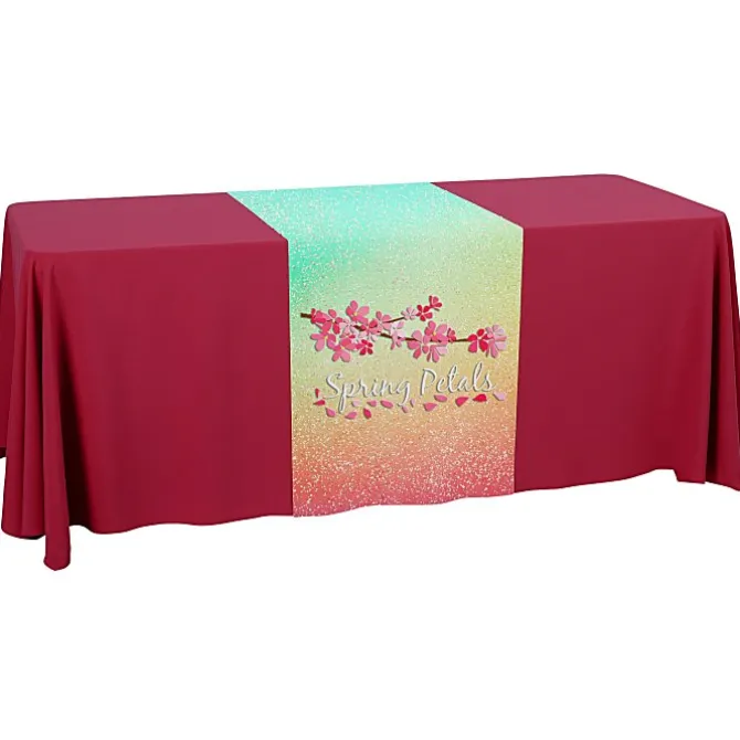 Laser Edged Table Runner - 24 inches - Full Color