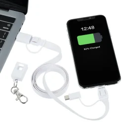 Layton Duo Charging Cable Lanyard