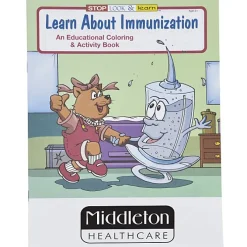 Learn About Immunization Coloring Book