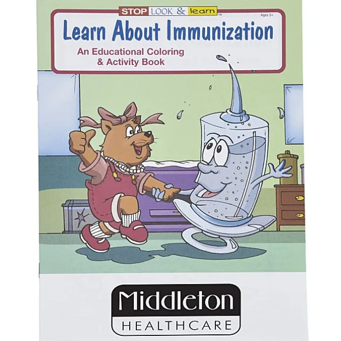 Learn About Immunization Coloring Book