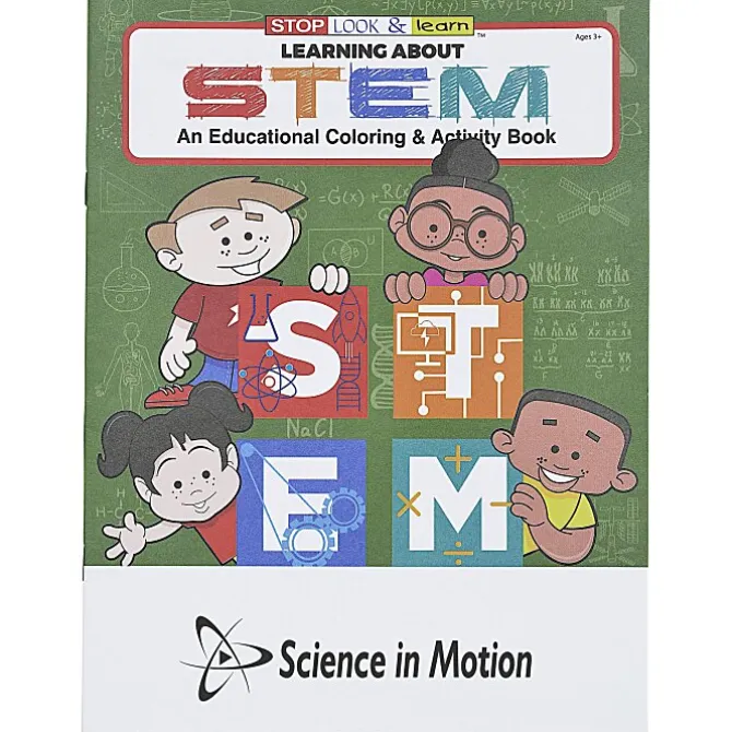 Learning About STEM Coloring Book