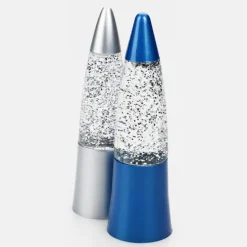 LED Glitter Rocket Lamp