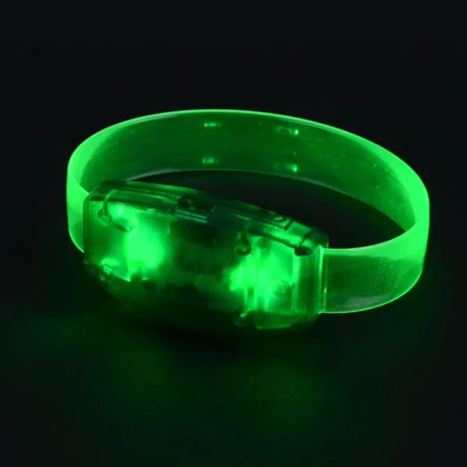 LED Glowing Bracelet - Laser Engraved
