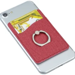 Leeman RFID Smartphone Wallet with Ring Phone Stand