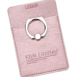 Leeman Shimmer Phone Wallet with Ring Stand