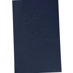 Legal Size Embossed Linen Paper Folder