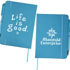 Life is Good TaskRight Afton Notebook with Pen - LIG