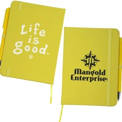 Life is Good TaskRight Afton Notebook with Pen - LIG
