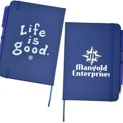 Life is Good TaskRight Afton Notebook with Pen - LIG