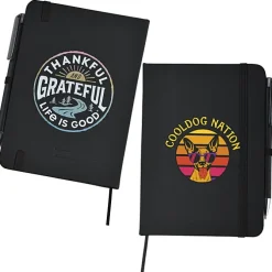 Life is Good TaskRight Afton Notebook with Pen - Full Color - Grateful