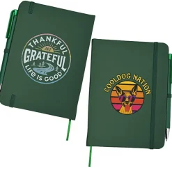 Life is Good TaskRight Afton Notebook with Pen - Full Color - Grateful