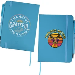 Life is Good TaskRight Afton Notebook with Pen - Full Color - Grateful