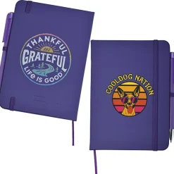 Life is Good TaskRight Afton Notebook with Pen - Full Color - Grateful